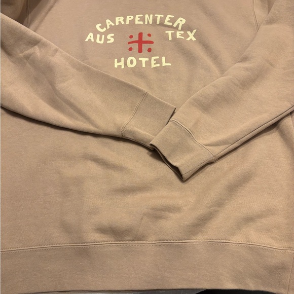 Carpenter Hotel Tan Sweatshirt - Picture 4 of 4
